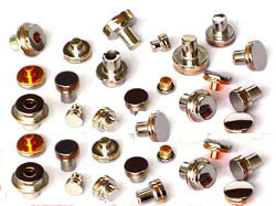 Copper tungsten electrical contacts